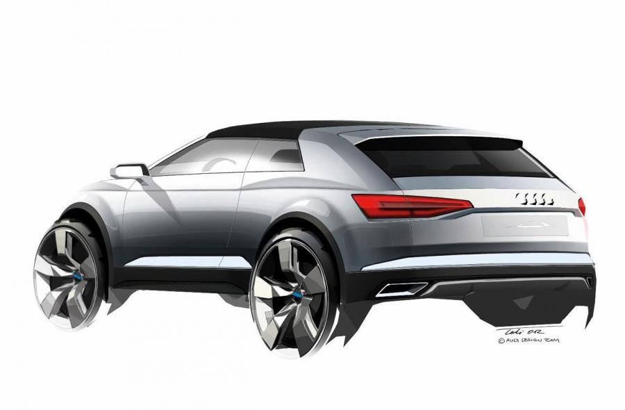 Эскиз Audi Crosslane Coupe Concept 2012 года  (фото 35 из 47)